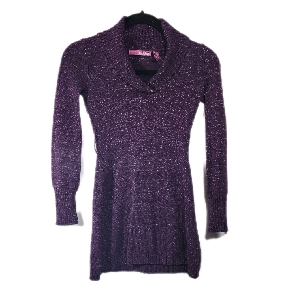 Epic Threads purple shimmery dress
